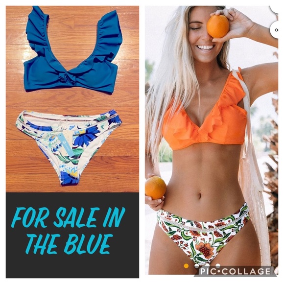 Cupshe Other - NWT Cupshe Ruffled Bikini Size M